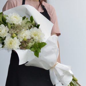 large white flower bouquet