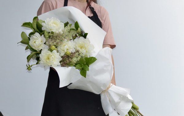 large white flower bouquet